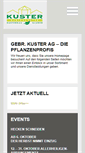 Mobile Screenshot of blumenkuster.ch